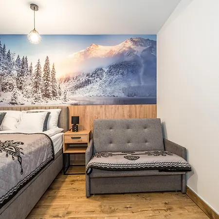Apartment Giewont View Z Widokiem - Seven & Sauna, Jacuzzi, Basen - Grunwaldzka Krupowki Centrum By Rentilopl Zakopane