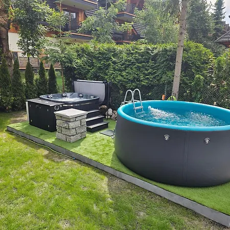 Apartment Giewont View Z Widokiem - Seven & Sauna, Jacuzzi, Basen - Grunwaldzka Krupowki Centrum By Rentilopl
